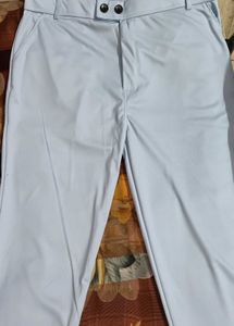 Light blue trousers