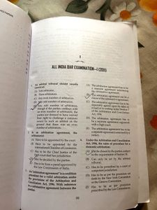 All India Bar Examination Solved Papers