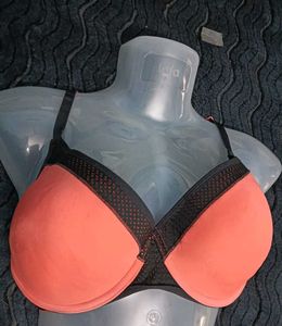 Coral & Black34,36🤎  Bra