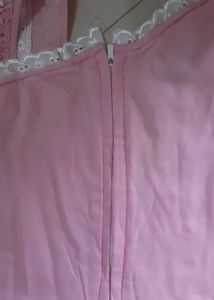 Pretty Pink Smocking embroidered dress for girls
