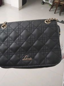 Stylish Quilted Black Handbag