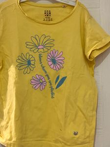 Yellow Floral T-Shirt