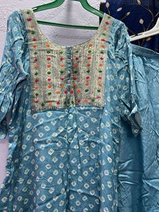 Beautiful Blue Kurta Set