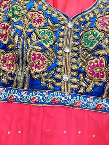 Embroidered Anarkali Suit