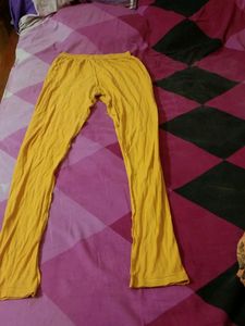 Yellow  Leggings