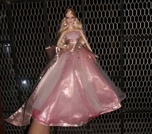 Sparkling Pink Ball Gown Barbie Doll