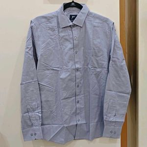 Light Grey Shirt | Full Sleeve | Size 38