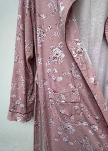 Floral Print Robe