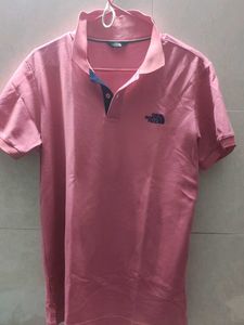 The North Face Pink Polo Shirt