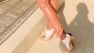 Rose Gold Stilettos