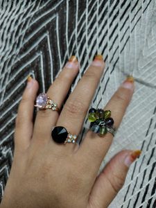 Elegant Fashion Rings Set