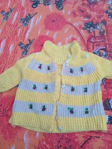 Cute Baby Embroidered Cardigan