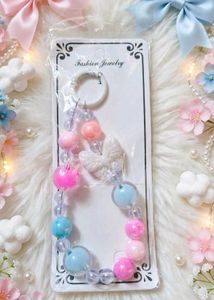 🆕 Beaded Butterfly mobile/bag charms