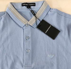 Men's Light Blue Polo Shirt