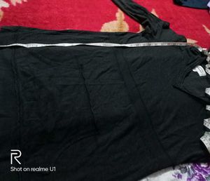 Black Hoodie with Sleeve Graphics