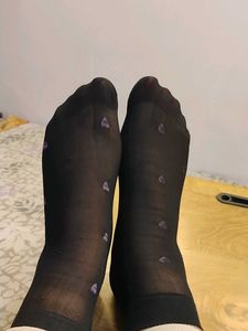 Cute Polka Dot Sheer Socks