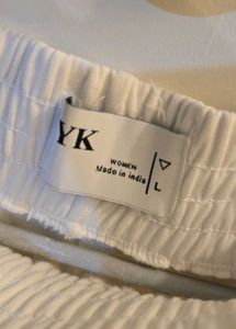 Rolling Stones White Cargo Pants
