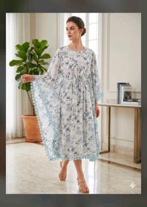 Print Kaftan Dress