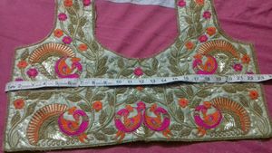Blouse Pice Very Priitty Finishing Work Free Gift