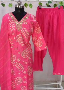 Bright PINK PARTYWEAR SUIT SET 😍 💖
