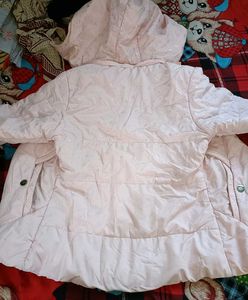 Premium Girl's Puffer Jacket with Genuine Fur
