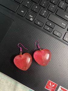 resin art handmade earrings