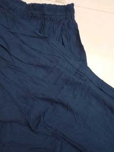 Navy Blue Palazzo Pants