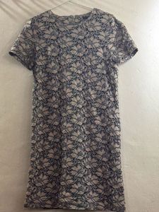 Elegant Lace Overlay Dress