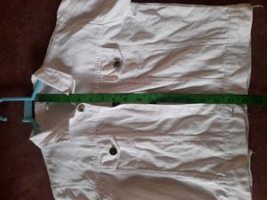 Casual White Denim Jacket