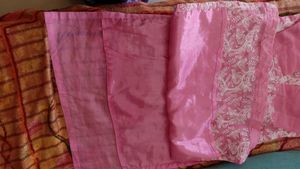 Pink Chikankari Kurta Set