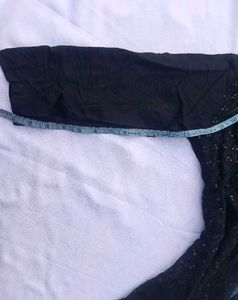 Elegant Black Sequined Kurta