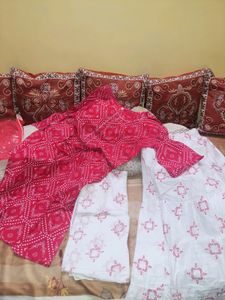 Cotton Kurta Skirt Dupatta