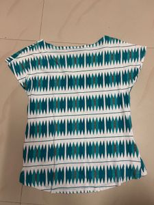 Boho Print Tunic Top