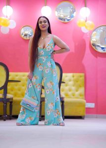 Back Tie Jumpsuit