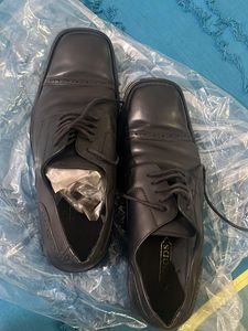 Men's Black Leather Formal Shoes
