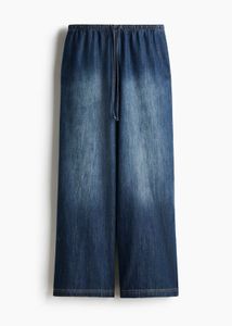 Denim Drawstring Trousers