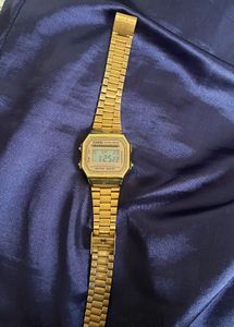 Casio Vintage Digital Watch - Gold