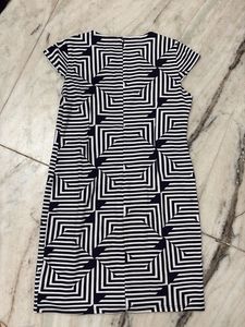 Stylish Geometric Print Sheath Dress