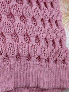 (Combo 2) Pink Cute Knit Top, Backside -4th Pictur
