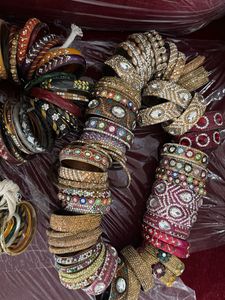 Assorted Stack of Bangles