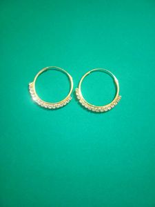 Pack Of 4 Sparkling Hoop Earrings
