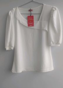 Chic Baloon Sleeved Top