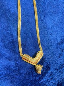 Elegant Gold-toned Necklace Set