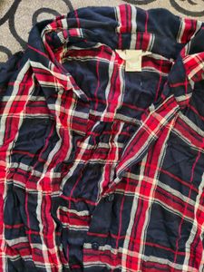 Chic Plaid Button-Up Shirt