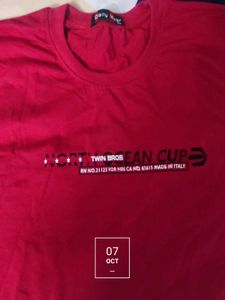 Red Long Sleeve T-Shirt