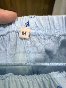 Light Blue night suit( T-shirt with shorts)