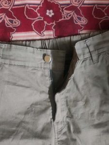 Grey Cargo Pants