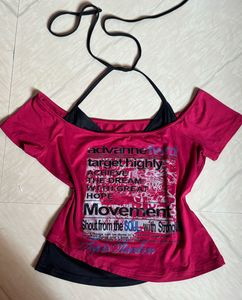 Savana Lace Up Pullover Tshirt