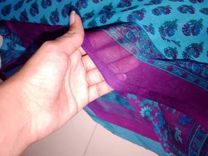 y2k style Georgette saree 🫐💙💠💋
