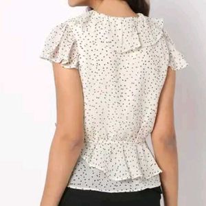 polka dot top